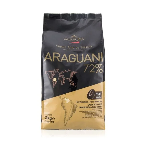 ciocolata neagra araguani valrhona